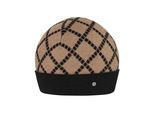 Strickmütze BURLINGTON "Royal Heritage​", Herren, Gr. onesize, beige (aztec (5125)), Mützen Strickmütze
