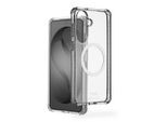 HAMA Smartphone-Hülle "Handyhülle mit D3O-Technologie für Samsung Galaxy S26 FE", transparent, Smartphones, Hüllen, D3O-Technologie, Fallschutz bis 3,5 m, Magnetring, Qi2-kompatibel, Smartphone-Hülle