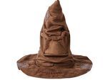 Spielfigur SPIN MASTER "Wizarding World - Sprechender Hut (zweisprachig DE+IT)", braun, Spielfiguren, KinderB:38cm H:35,6cm, Kunststoff, Spielfigur, mit Geräuschen und Bewegungen, B:38cm H:35,6cm