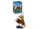Konstruktions-Spielset PLAYMOBIL "Löwe mit goldenem Ritter (72212), Knights", bunt, Spielbausteine, Kinder, Kunststoff, Konstruktions-Spielset, Made in Europe