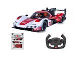 RC-Auto JAMARA "Porsche 963 LMDH 1:14 rot 2,4GHz Tür manuell", rot (rot, weiß), Fernlenkfahrzeuge, KinderB:14,3cm H:8,9cm T:35,9cm, RC-Auto, B:14,3cm H:8,9cm T:35,9cm