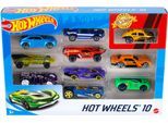 Spielzeug-Auto HOT WHEELS "Hot Wheels Set mit 10 Fahrzeugen", bunt, Spielzeugfahrzeuge, Kinder, Kunststoff, Spielzeug-Auto, im Maßstab 1:64, Variante nicht wählbar