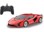 RC-Auto JAMARA "Lamborghini Sián 1:24, rot - 2,4 GHz", rot, Fernlenkfahrzeuge, KinderB:10cm H:5cm T:21cm, RC-Auto, B:10cm H:5cm T:21cm