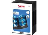 HAMA DVD-Hülle "DVD-Leerhülle Quad Box, 5er-Pack, Schwarz", schwarz, CD, Hüllen, DVD-Hülle