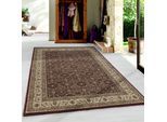 Teppich AYYILDIZ TEPPICHE "KASHMIR 2602 , Orient Optik", rot, B:300cm H:10mm L:400cm, Polypropylen (PP), Teppiche, Teppich, Wohnzimmer, Orient, robuster Kurzflor