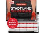 Spiel DENKRIESEN "Stadt Land Vollpfosten, Rotlicht Edition A4 Block", bunt, Spiele, Kinder, Spiel, Made in Germany