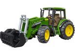Spielzeug-Traktor BRUDER "John Deere 6920 38 cm mit Frontlader (02052)", grün, Spielzeugfahrzeuge, KinderB:16,5cm H:17,7cm T:38,5cm, Kunststoff, Spielzeug-Traktor, Made in Europe, B:16,5cm H:17,7cm T:38,5cm
