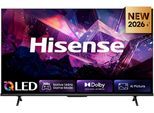 HISENSE QLED-Fernseher "43E7S PRO", Energieeffizienz: F, schwarz (schwarz, dunkelgrau), 43 ″, Fernseher, QLED-Fernseher