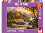 Puzzle SCHMIDT SPIELE "Blend Cota, Sommerhaus", bunt, Puzzles, KinderB:70cm H:50cm, Motiv, Puzzle, Made in Germany, B:70cm H:50cm