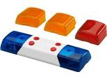 Spielzeug-LKW BRUDER "Zubehör: Light & Sound Module (universal) (02802)", bunt (rot, blau), Spielzeugfahrzeuge, KinderB:8,3cm H:1,5cm T:2,2cm, Kunststoff, Spielzeug-LKW, B:8,3cm H:1,5cm T:2,2cm