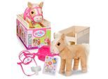 Plüschfigur BABY BORN "Mein Pferd Cutie mit Box", natur, Plüschfiguren, KinderB:15cm H:38cm T:34cm, Plüschfigur, B:15cm H:38cm T:34cm