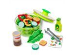 Kinder-Küchenset SPIN MASTER "Melissa & Doug Salat-Schleuder Spielset", grün (bunt), Spielzeug-Haushaltsgeräte, Kinder, Kinder-Küchenset