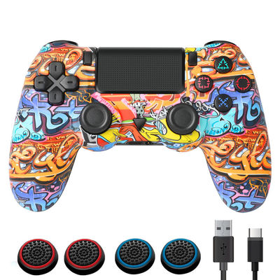 For Playstation 4 Wireless Bluetooth Controller For PS-4/Pro/Slim Gamepad Graffiti