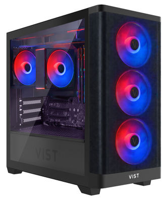 VIST PC Gaming ARGB Ryzen 5 4600G - RAM 16Go - RX VEGA - SSD 500 Go M.2 - WIFI - Windows 11 Pro