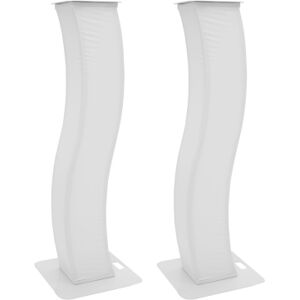 EuroLite Truss Stand, 2er Set, geschwungen, weiß