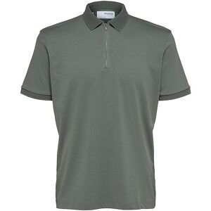 SELECTED Poloshirt SLHFAVE SELECTED Herren olive S