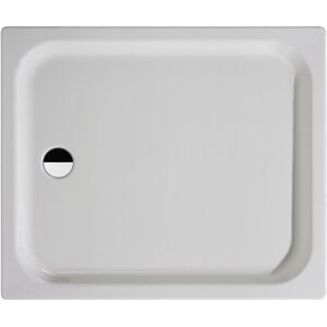 Bette Supra Duschwanne extraflach 120 x 100 x 6,5 cm mit Antirutsch Sense, Duschwannen, weiß - weiß