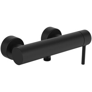 HANSAVANTIS Style Brausebatterie Einhebelmischer, Badarmaturen, matt schwarz - matt schwarz