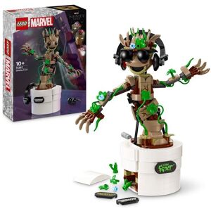 LEGO® GmbH LEGO Marvel Tanzender Groot, animiertes Kinderspielzeug 76297