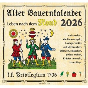 Cadmos Verlag Alter Bauernkalender 2026