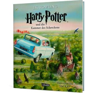 Carlsen Harry Potter und die Kammer des Schreckens (farbig illustrierte Schmuckausgabe)