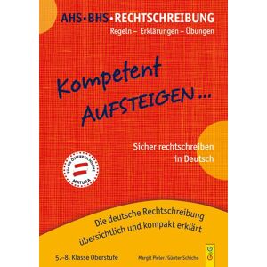 G&G Verlag, Kinder- und Jugendbuch Kompetent Aufsteigen Deutsch Rechtschreibung 5 - 8