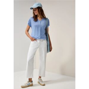 cecil T-Shirt mit Deko-Nähten - Blau - Damen - Size: XL S L XS XXL M