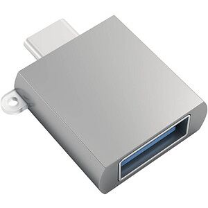 SATECHI USB 3.0 A/USB C Adapter grau