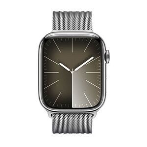 Apple Milanaise 45 mm Smartwatch-Armband silber silber