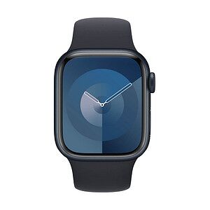 Apple Sportarmband 45 mm S/M Smartwatch-Armband mitternacht mitternacht