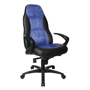 Topstar Chefsessel Speed Chair, SC20FTC6 Kunstleder blau, Gestell schwarz blau/schwarz