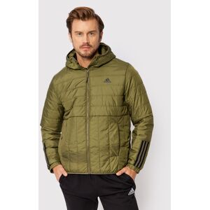 adidas Daunenjacke Itavic 3-Stripes GT1685 Grün Regular Fit M Herren