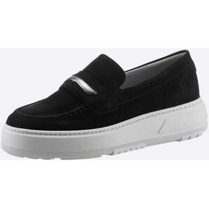 heine Slipper schwarz schwarz