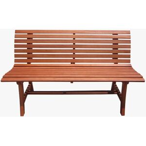 Garden Pleasure Gartenbank »Moreno« braun / holzoptik B/H/T: 140 cm x 93 cm x 67 cm braun / holzoptik
