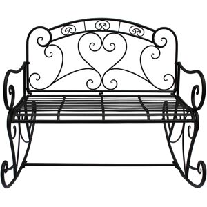 Garden Pleasure Gartenbank »Dares« schwarz B/H/T: 110 cm x 94 cm x 101 cm schwarz