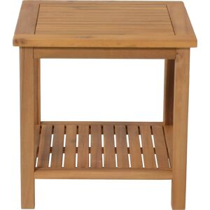 Garden Pleasure Gartentisch »Beistelltisch »IOWA«, TOPSELLER!«, (Gartentisch, Balkontisch), BxTxH: 45x45x45 cm braun + braun + braun B/H/T: 45 cm... braun + braun + braun