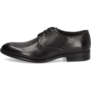 Lazzarini Glattleder Schnürer elegant schwarz male 46.0