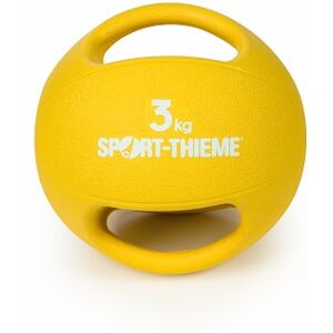 Sport-Thieme Medizinball "Dual Grip", 3 kg, Gelb