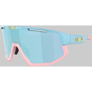 BLIZ Active Eyewear Fusion Small Matt Pastel Blue Sonnenbrille smoke w ice blue multi smoke w ice blue multi Uni Unisex