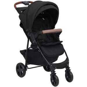 vidaXL 2-in-1 Kinderwagen Anthrazit Stahl