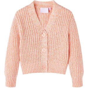 vidaXL Kinder-Strickjacke Rosa 128