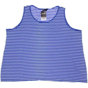 Ulla Popken Damen Top, blau, Gr. EU 60 (US 28) - Second Hand
