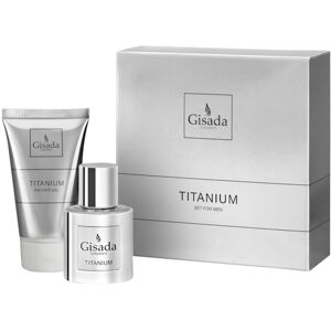 Gisada Herrenduefte TitaniumGeschenkset Eau de Parfum Spray 50 ml + Duschgel 100 ml