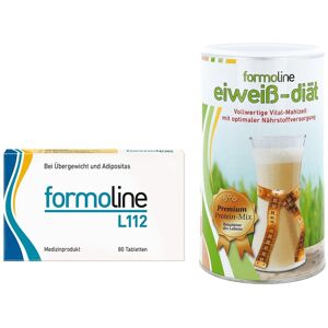Formoline eiweiss-diät Pulver (480 g) + Formoline L112 Tabletten 1Pck