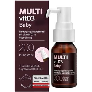 MULTIvitD3 Baby Pumplösung 10ml