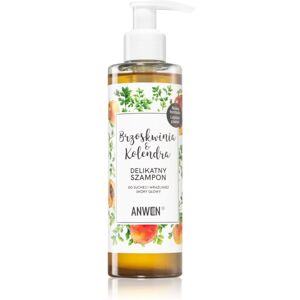Anwen Peach & Coriander beruhigendes Shampoo für trockene und empfindliche Kopfhaut 200 ml