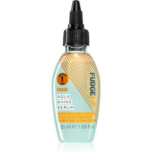 Fudge Finish Aqua Shine Serum glättendes Serum für glänzendes und geschmeidiges Haar 50 ml