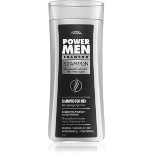 Joanna Power Men Shampoo für weiße und graue Haare für Herren 200 ml