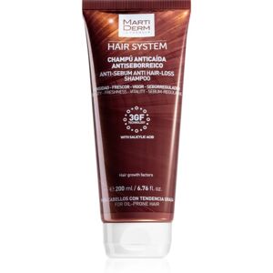 MartiDerm Hair System Shampoo gegen Haarausfall für fettige Kopfhaut 200 ml