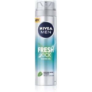 NIVEA MEN Fresh Kick Rasiergel für Herren 200 ml